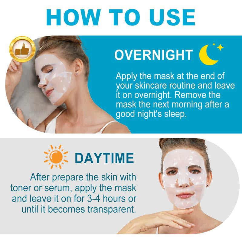 Pack 4 Masques Hydratants au Collagène – Soin Réparateur