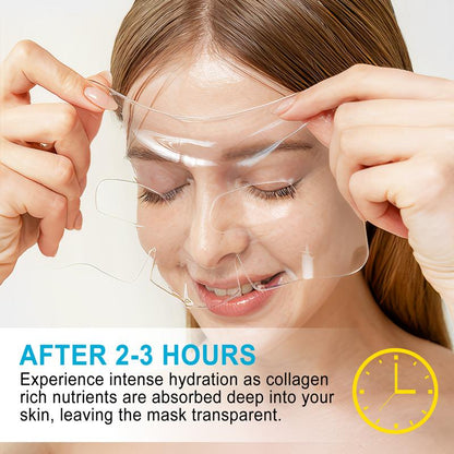 Pack 4 Masques Hydratants au Collagène – Soin Réparateur