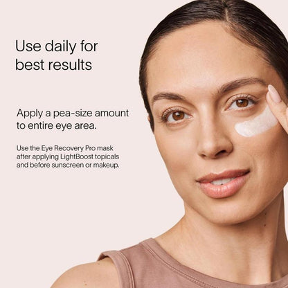 Crème Contour des Yeux Anti-Âge – Thérapie Lumière Rouge & Collagène Végétal