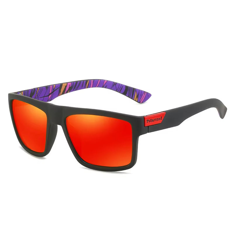 Fashion Vintage Square Polarized Sunglasses Men Women Driving Fishing Luxury Brand Designer Sun Glasses Driver'S Eyewear UV400