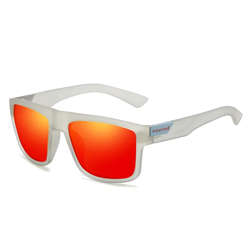 Fashion Vintage Square Polarized Sunglasses Men Women Driving Fishing Luxury Brand Designer Sun Glasses Driver'S Eyewear UV400
